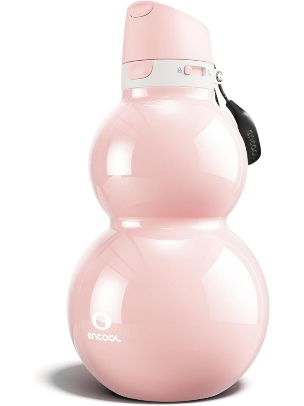 Stylish 24 oz Stainless Steel Water Bottle with Dual-Sip Straw, Leakproof